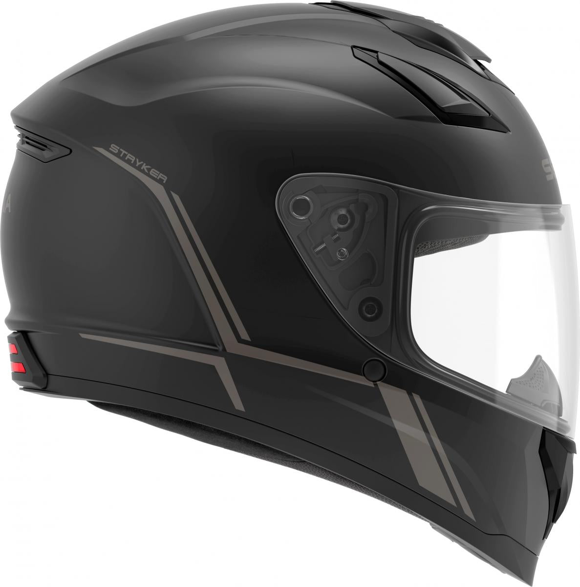 Sena Stryker – Matt Svart Integralhjälm med Mesh Intercom och Smart Funktioner ECE - Skog & Motor Umeå -