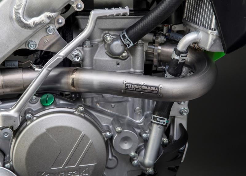 Yoshimura USA KX450F 16-18 RS-4 Stainless Full Exhaust, w/ Aluminum Muffler - Skog & Motor Umeå -