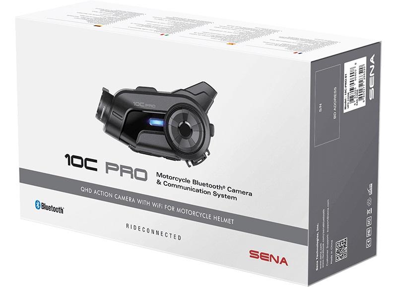 Sena 10C Pro Motorcycle Bluetooth Camera & Communication System - Skog & Motor Umeå -