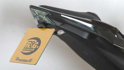 R&G Racing Licence Plate Holder, Kawasaki Z800 (for micro indicators with M8 thread) - Skog & Motor Umeå -