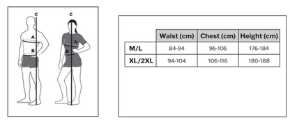 AMOQ Core Skyddsväst Svart