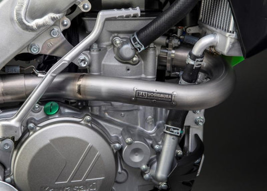 Yoshimura USA KX450F 16-18 RS-4 Stainless Full Exhaust, w/ Aluminum Muffler - Skog & Motor Umeå -