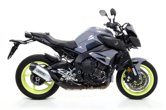 Arrow Yamaha MT-10 (2016) Homologerad Indi-Race Ljuddämpare i Aluminium - Skog & Motor Umeå -