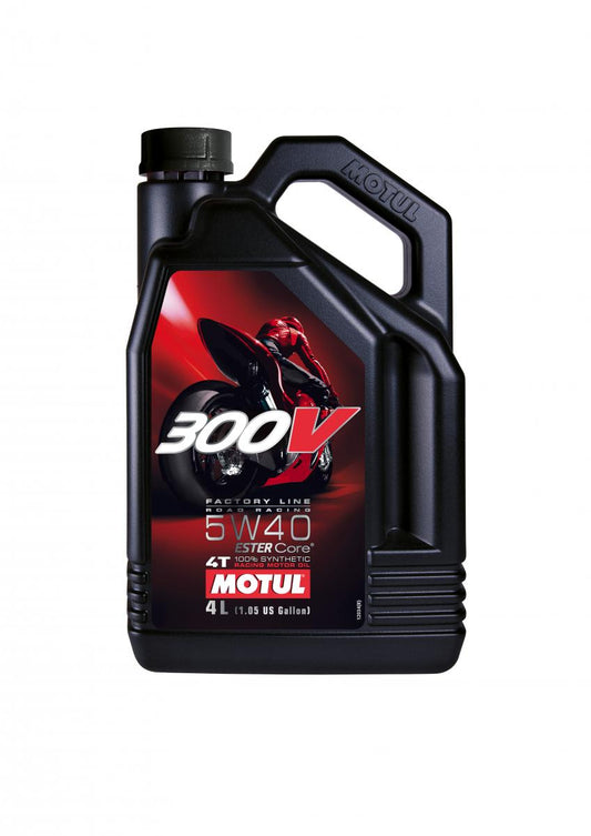 Motul 300V 4T Factory Line 5w-40 4 L - Skog & Motor Umeå -