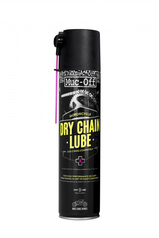 Muc-Off Motorcycle Dry Chain lube 400ml - Skog & Motor Umeå -