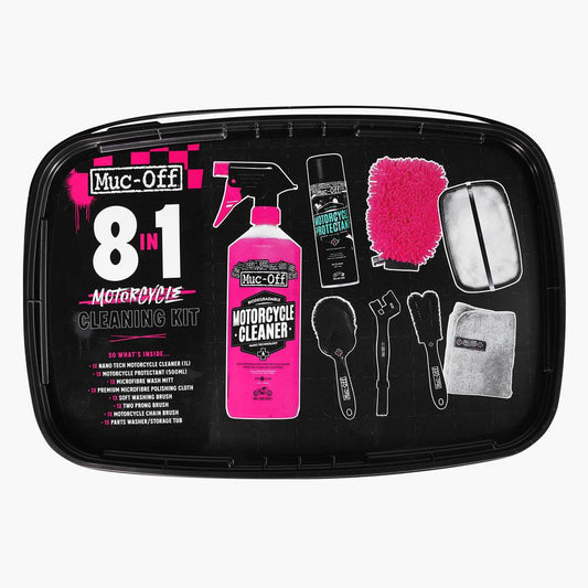 Muc-Off Motorcycle 8 in 1 Kit - Skog & Motor Umeå -
