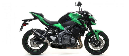 Arrow Kawasaki Z900 (2017–2018) Homologerad Darkrace Tech Ljuddämpare i Aluminium - Skog & Motor Umeå -